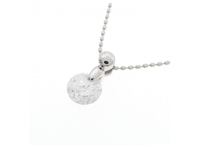 Autre Marque Collana di Diamanti PT900 PT850 Argento - vista 3