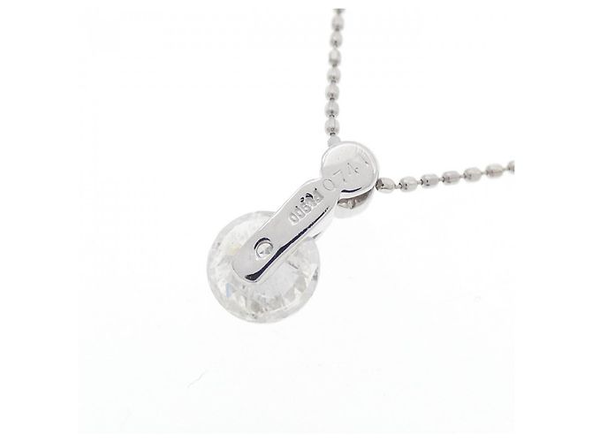 Autre Marque Collana di Diamanti PT900 PT850 Argento - vista 4