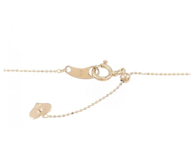 Autre Marque Collana Cuore di Diamante Au750 Rosa - vista 5