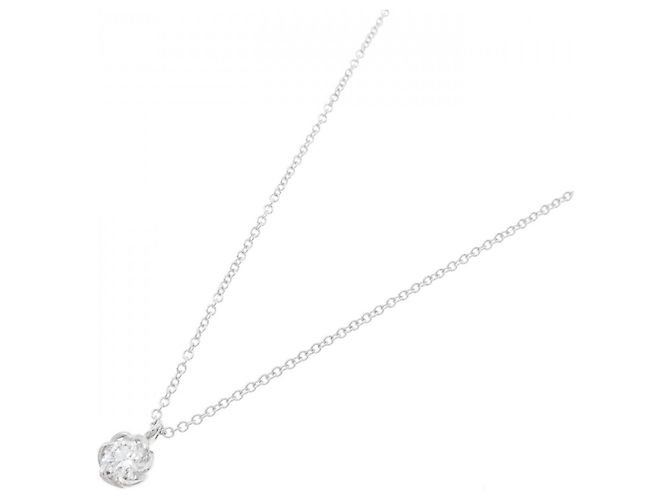Autre Marque Collana in oro bianco e diamanti Au750 Argento - vista 2