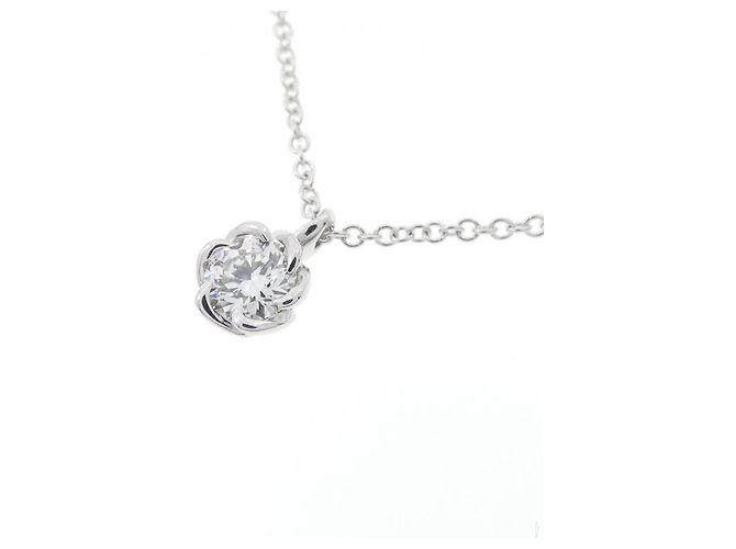 Autre Marque Collana in oro bianco e diamanti Au750 Argento - vista 3