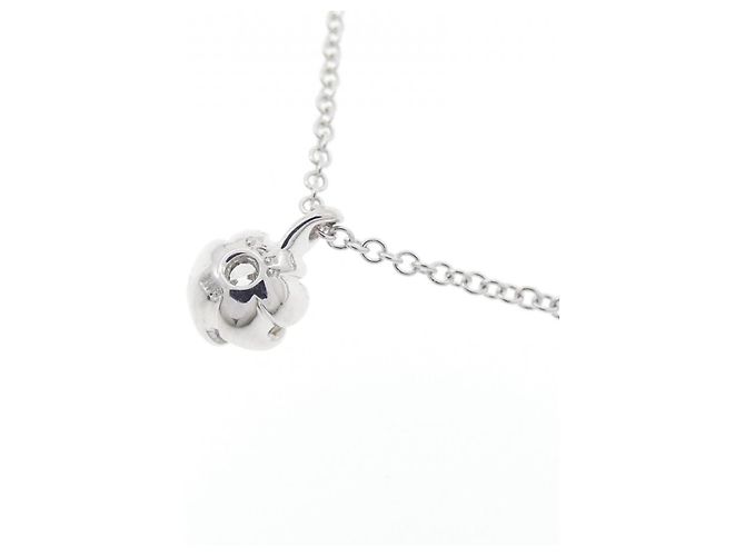 Autre Marque Collana in oro bianco e diamanti Au750 Argento - vista 4