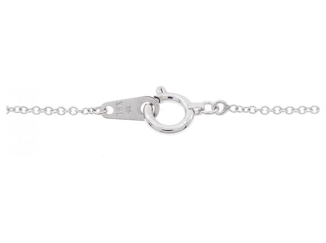 Autre Marque Collana in oro bianco e diamanti Au750 Argento - vista 5