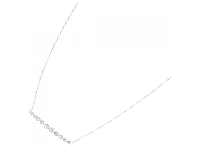 Autre Marque Collana in oro bianco Au750 e diamanti Argento - vista 2