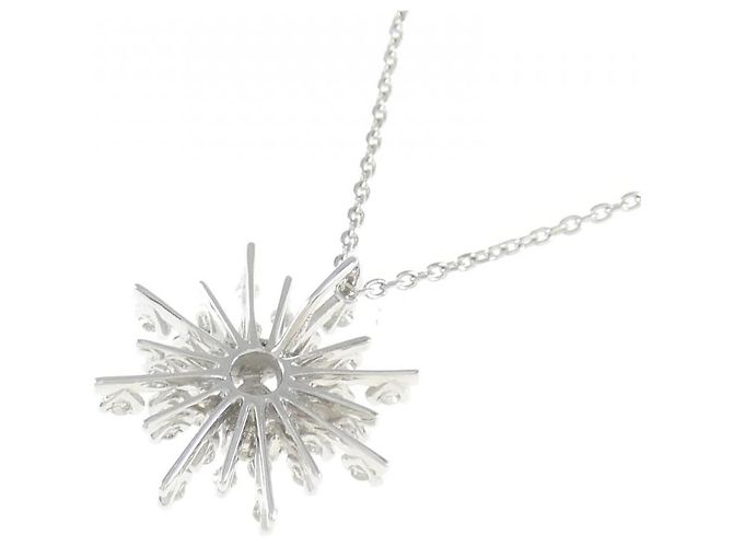 Autre Marque Collana in oro bianco Au750 e diamanti Argento - vista 4