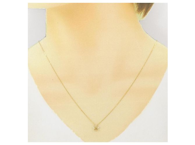 Autre Marque Collana Crown in Diamante Au750 D'oro - vista 6