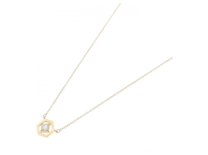 Autre Marque Collana con diamante Au750 D'oro - vista 2
