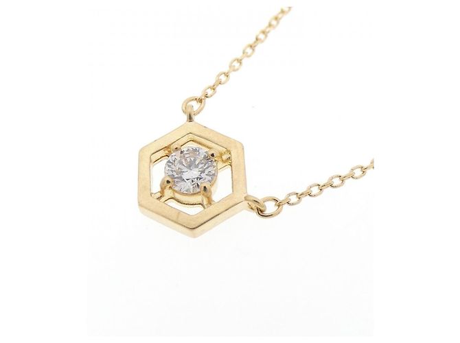 Autre Marque Collana con diamante Au750 D'oro - vista 3