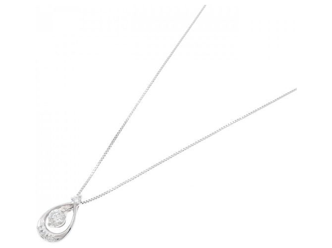 Autre Marque Diamantkette Au750/Au585 Silber - Ansicht 2