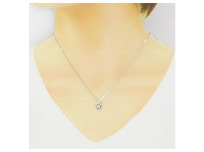 Autre Marque Diamantkette Au750/Au585 Silber - Ansicht 6