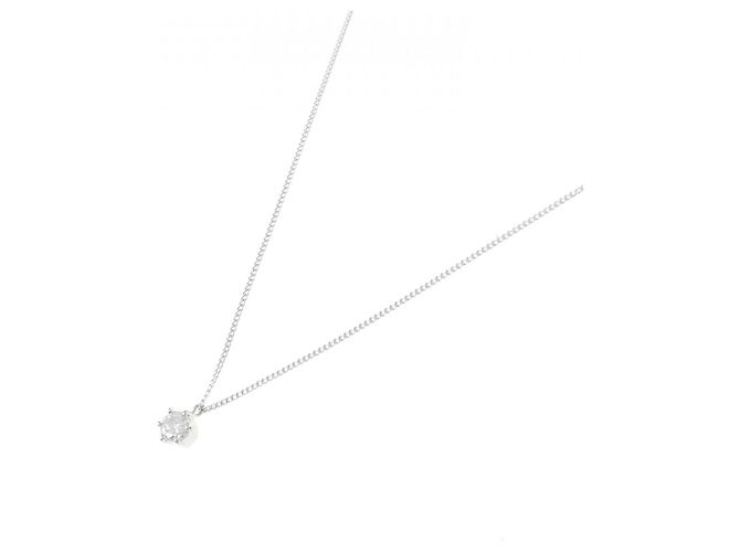 Autre Marque Collana in platino Pt900/Pt850 e diamante Argento - vista 2