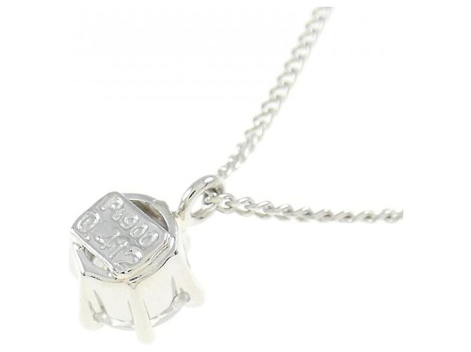 Autre Marque Collana in platino Pt900/Pt850 e diamante Argento - vista 4