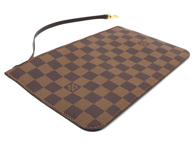 Pochette borsa Louis Vuitton Damier Neverfull Damier ebene - vista 3