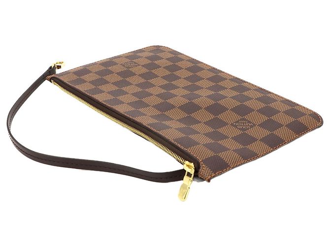 Pochette borsa Louis Vuitton Damier Neverfull Damier ebene - vista 4