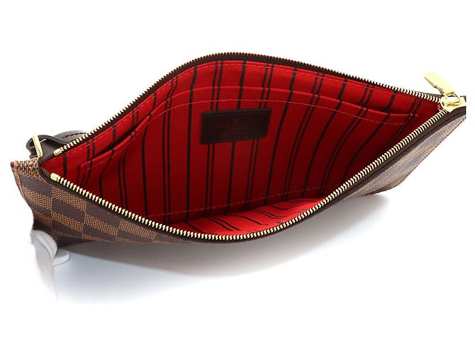 Pochette borsa Louis Vuitton Damier Neverfull Damier ebene - vista 5