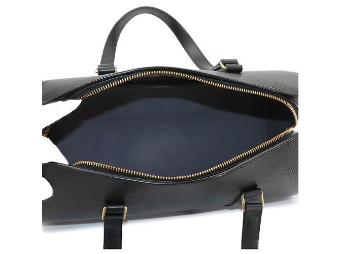 Borsa Louis Vuitton Epi Soufflot Nero - vista 7