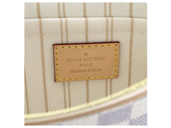 Pochette borsa Louis Vuitton Damier Azur Beige - vista 6