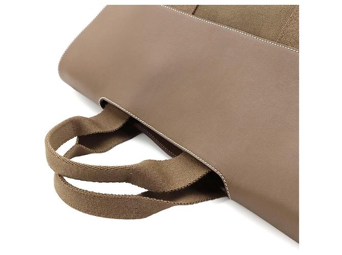 Hermès Borsa Hermes Valparaiso MM Beige - vista 6