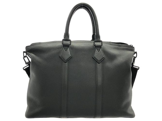 Borsa Louis Vuitton LV Aerogram Lockit Nero - vista 2