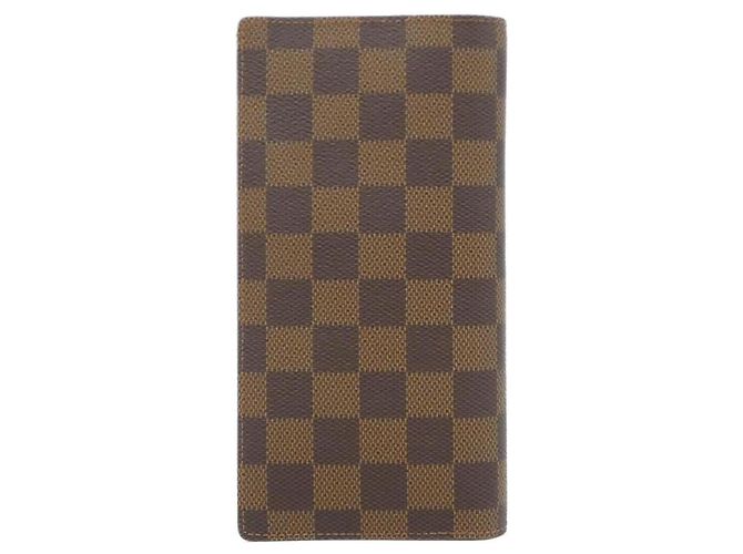 Louis Vuitton Damier Portefeuille Brazza Wallet Marrone - vista 2
