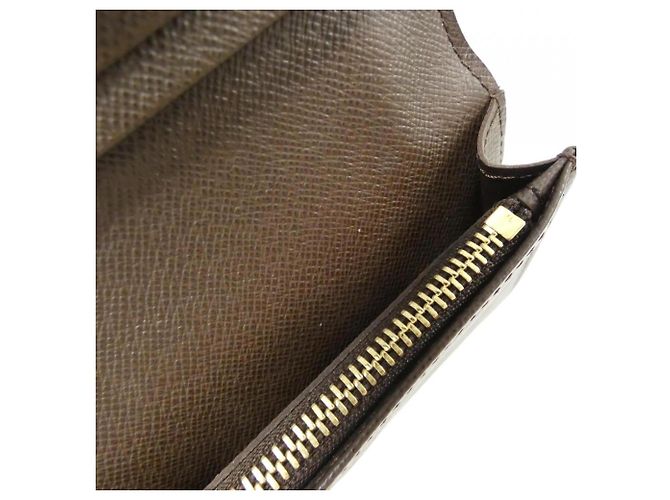 Louis Vuitton Damier Portefeuille Brazza Wallet Marrone - vista 4