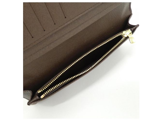Louis Vuitton Damier Portefeuille Brazza Wallet Marrone - vista 5