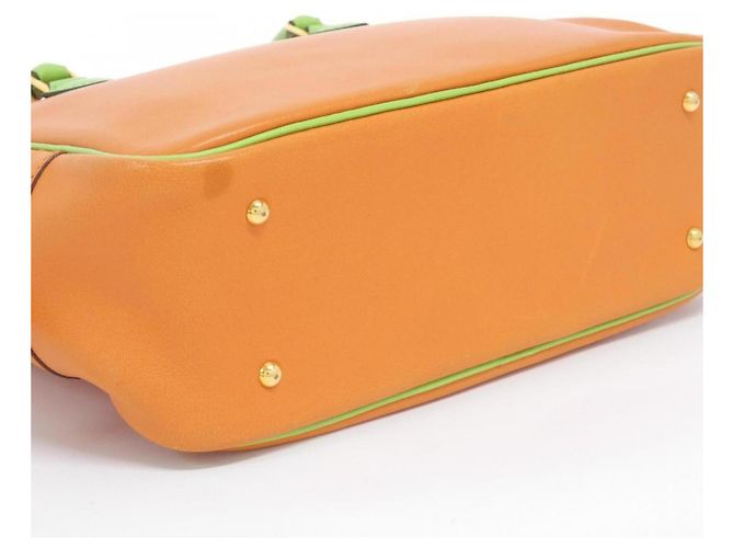 Hermès Hermes Mini Plume Handtasche Orange - Ansicht 2