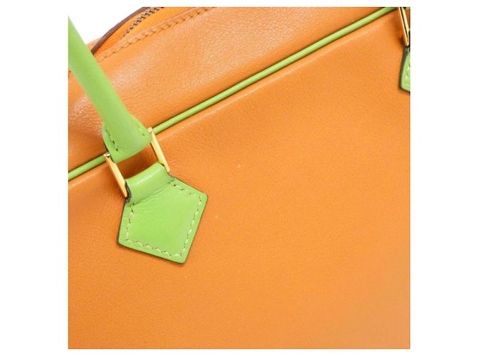 Hermès Hermes Mini Plume Handtasche Orange - Ansicht 4