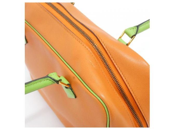 Hermès Hermes Mini Plume Handtasche Orange - Ansicht 5