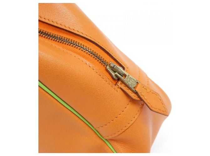 Hermès Hermes Mini Plume Handtasche Orange - Ansicht 6