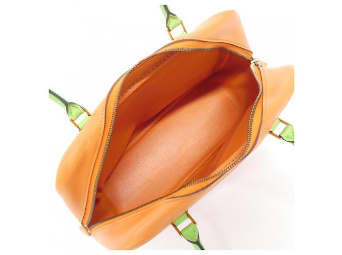Hermès Hermes Mini Plume Handtasche Orange - Ansicht 8