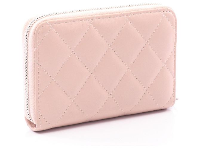 Cartera redonda Chanel Matelassé Coco Mark Star Rosa - vista 2