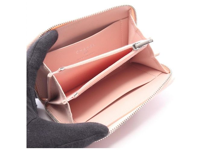 Cartera redonda Chanel Matelassé Coco Mark Star Rosa - vista 3