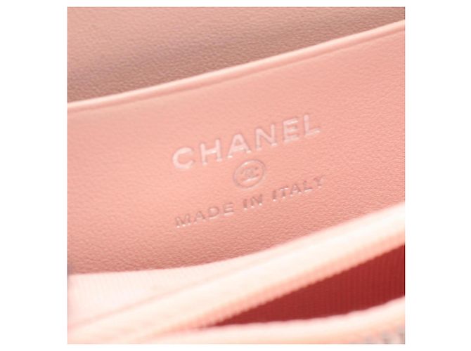 Cartera redonda Chanel Matelassé Coco Mark Star Rosa - vista 4