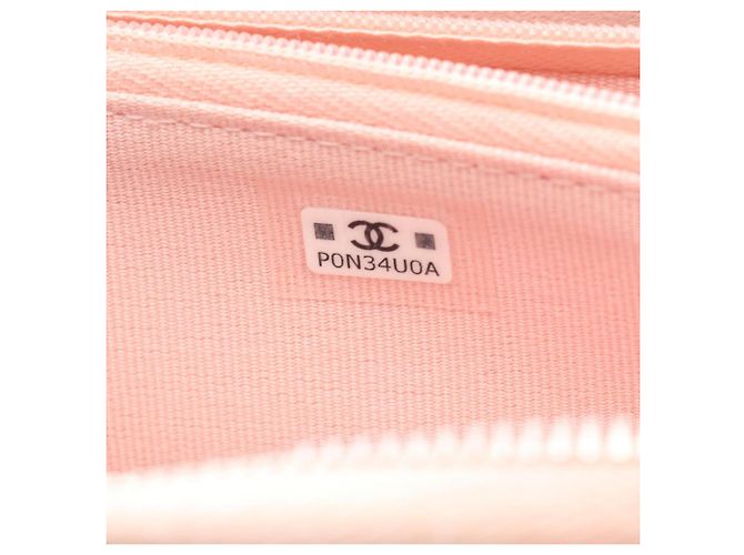 Cartera redonda Chanel Matelassé Coco Mark Star Rosa - vista 5