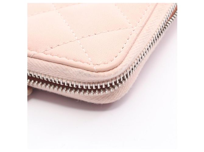 Cartera redonda Chanel Matelassé Coco Mark Star Rosa - vista 8