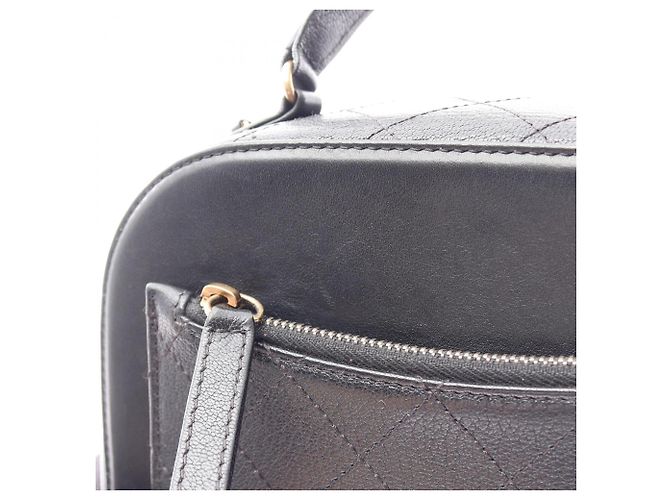 Vanity Beauty Case Matelassé Chanel Nero - vista 9