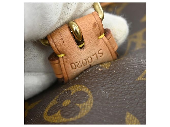 Louis Vuitton Sac Gibeciere Messenger Bag Monogram Canvas GM Marrone - vista 5