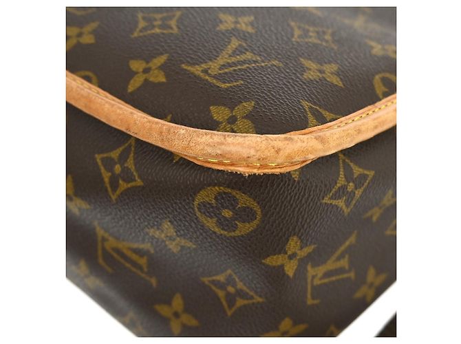 Louis Vuitton Sac Gibeciere Messenger Bag Monogram Canvas GM Marrone - vista 6