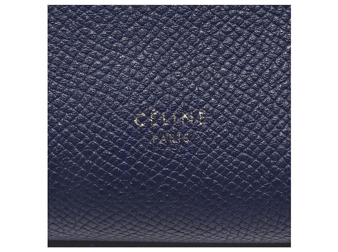 Céline Borsa Celine Belt Bag Mini - Borsa in pelle blu - vista 4
