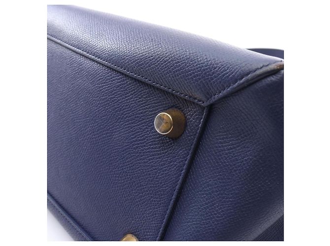 Céline Borsa Celine Belt Bag Mini - Borsa in pelle blu - vista 6