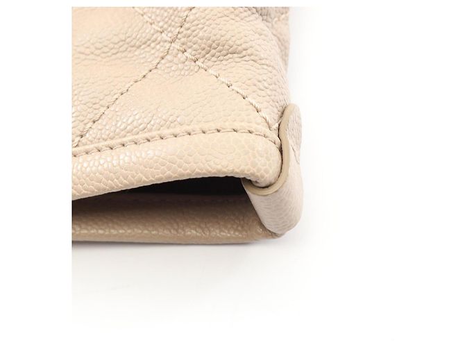 Borsa Tote Chanel Wild Stitch Beige - vista 8