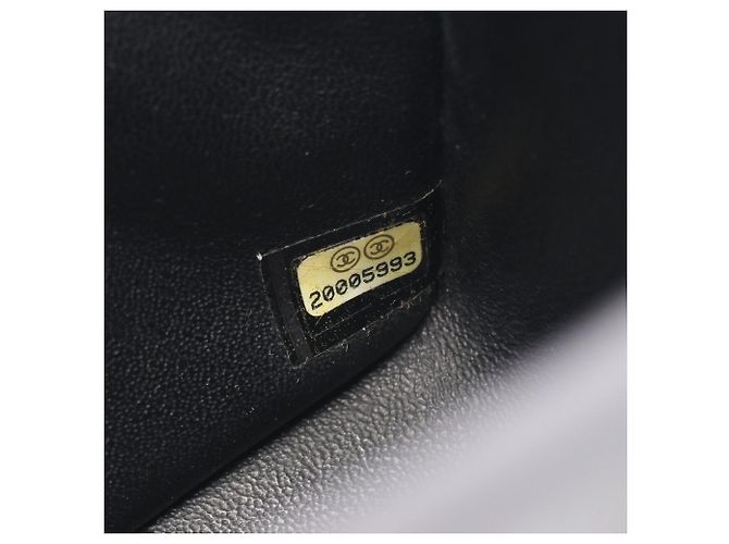 Borsa a Spalla Chanel Mini Matelassé Nero - vista 5
