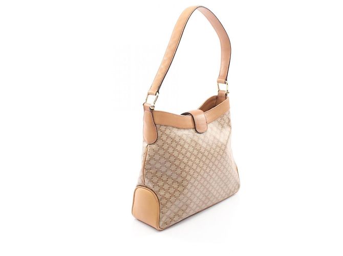 Céline Celine Triomphe Schultertasche Braun Beige - Ansicht 2