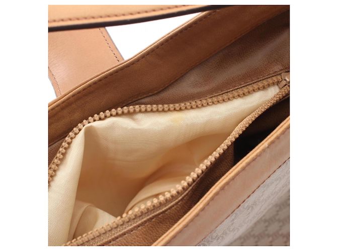 Céline Celine Triomphe Schultertasche Braun Beige - Ansicht 9