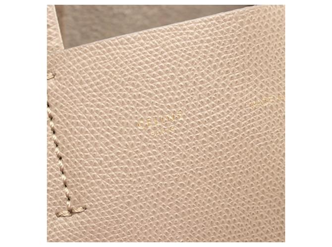 Cabas Céline Borsa Tote 2-Way Celine Vertical Small Beige - vista 4