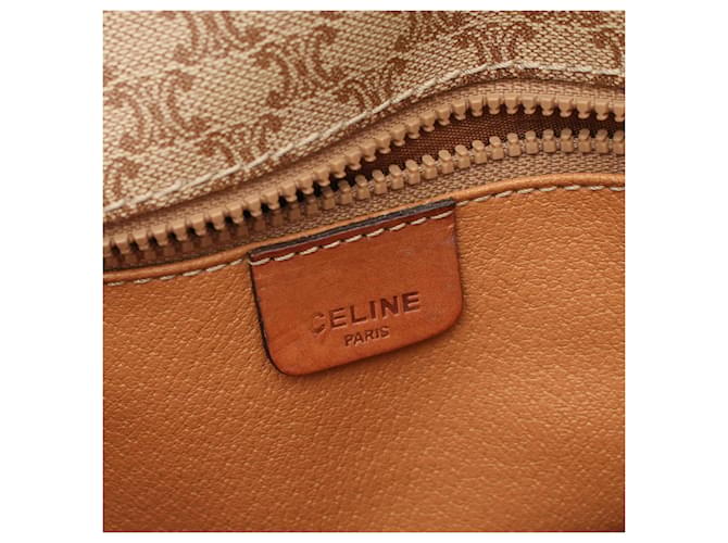 Céline Borsa a Spalla Celine Macadam Marrone Beige - vista 4
