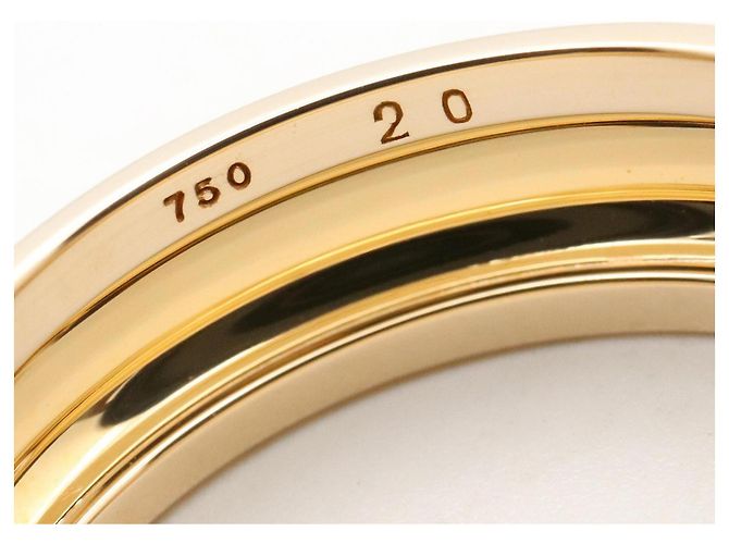 Yves Saint Laurent 18K Gelbgold-Ring mit Diamant Golden - Ansicht 4
