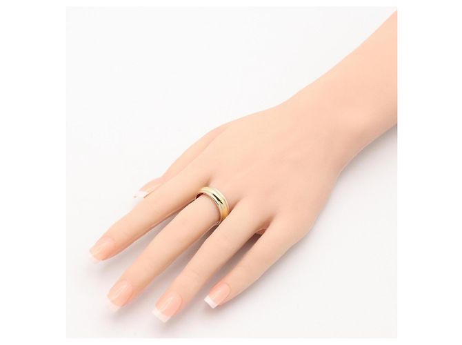 Yves Saint Laurent 18K Gelbgold-Ring mit Diamant Golden - Ansicht 7