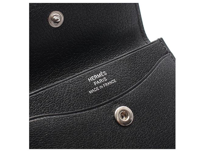 Hermès Tarjetero compacto Iliade Hermes Negro - vista 4